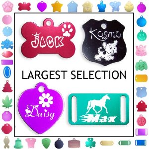 image of pet id tags for dogs