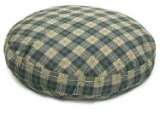 scottish terrier dogs - plaid dog bed