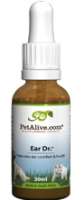 english toy spaniel - ear cleanser and tonic