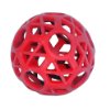 bearded collie, hollee roller dog toy