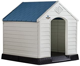 large plastic dog house