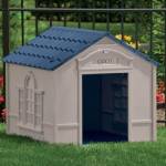 outdoor dog house by suncast