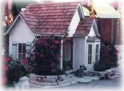 custom cottage dog house