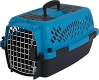 pet porter crate blue